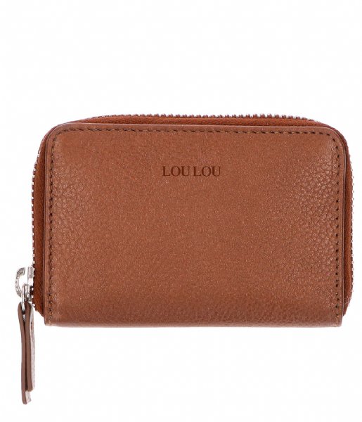 LouLou Essentiels Zip wallet SLB XXS Pearl Shine Copper