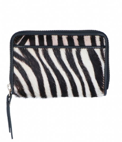 LouLou Essentiels Zip wallet Portemonnee Klein Wild Zebra (81)