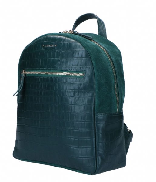 LouLou Essentiels Everday backpack Rugzak Classy Croco Pine (61)