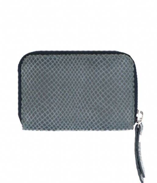 LouLou Essentiels Zip wallet SLBXXS Queen blue grey (008)