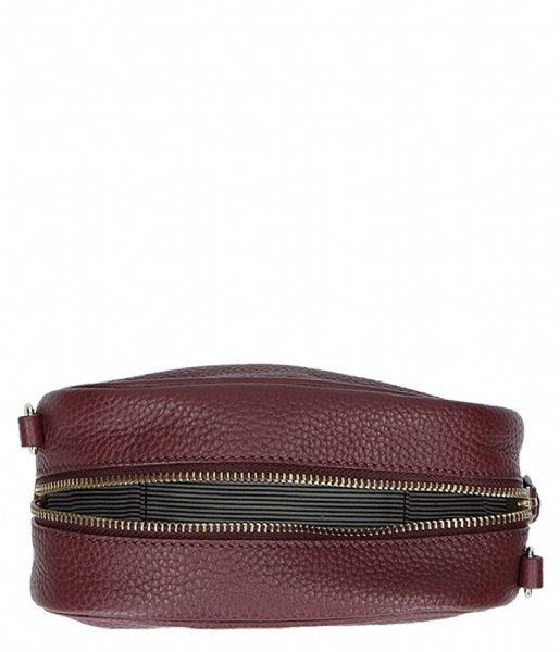 LouLou Essentiels Crossbody bag Amour Gold Dark Red (031)