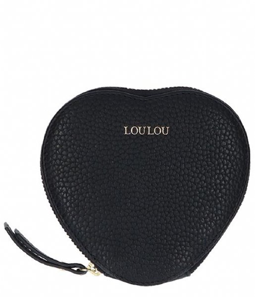 LouLou Essentiels  Heart Wallet Amour Gold Black (001)