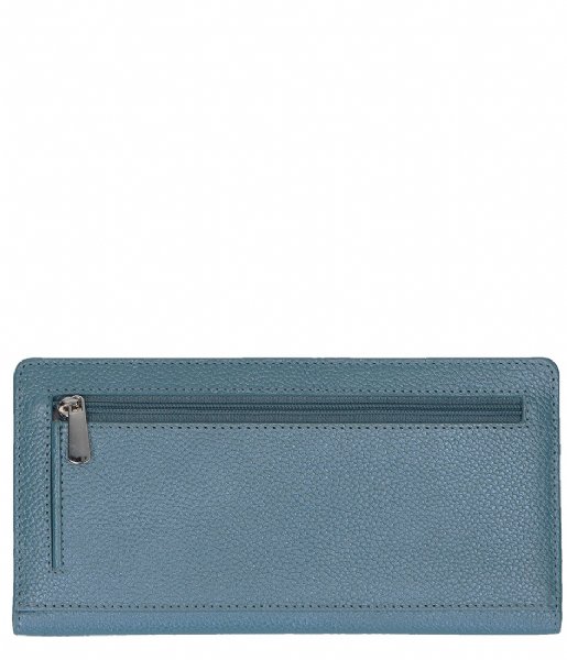 LouLou Essentiels Bifold wallet SLB Pearl Shine Light Blue (054)