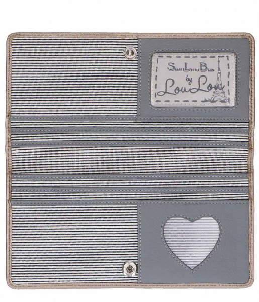 LouLou Essentiels Bifold wallet SLB Pearl Shine Sand (014)