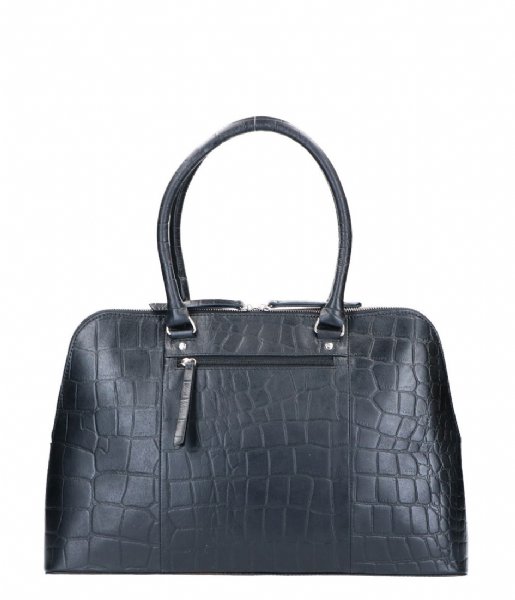LouLou Essentiels Shoulder bag Bag Vintage Croco black (001)