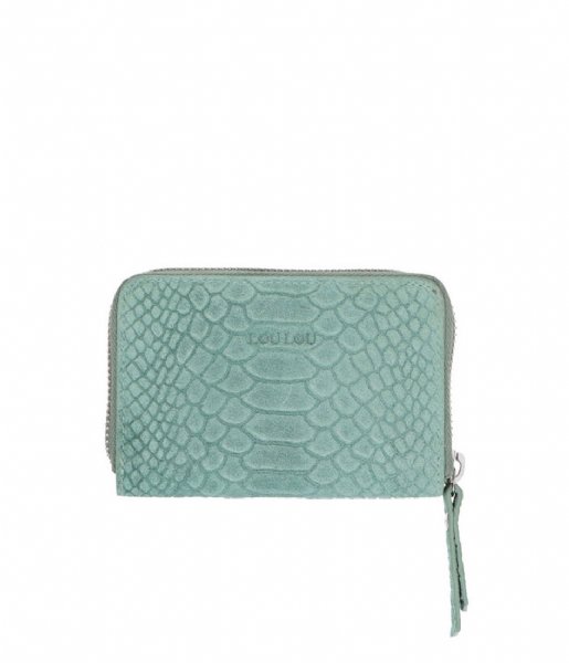 LouLou Essentiels Coin purse SLB Sugar Snake menthe (068)