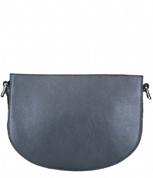 LouLou Essentiels Clutch Bag Pearl Shine dark grey (002)