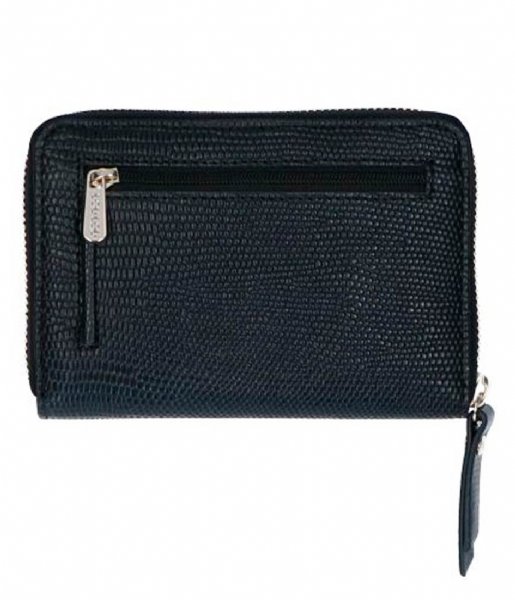LouLou Essentiels Zip wallet Portemonnee Lovely Lizard black (1)