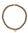 MAS Jewelz Bracelet Armband Bronziet Plain bronziet & goud