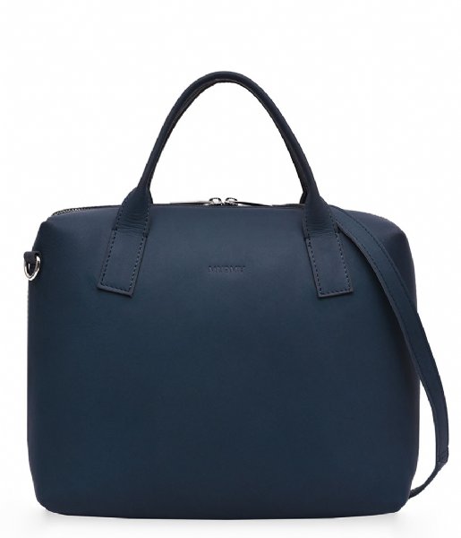 MYOMY Laptop Shoulder Bag My Boxy Bag Maxi 13 Inch Hunter Blue