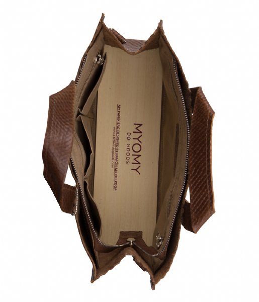 MYOMY Shoulder bag My Paper Bag Handbag Crossbody anaconda brandy (10673048)