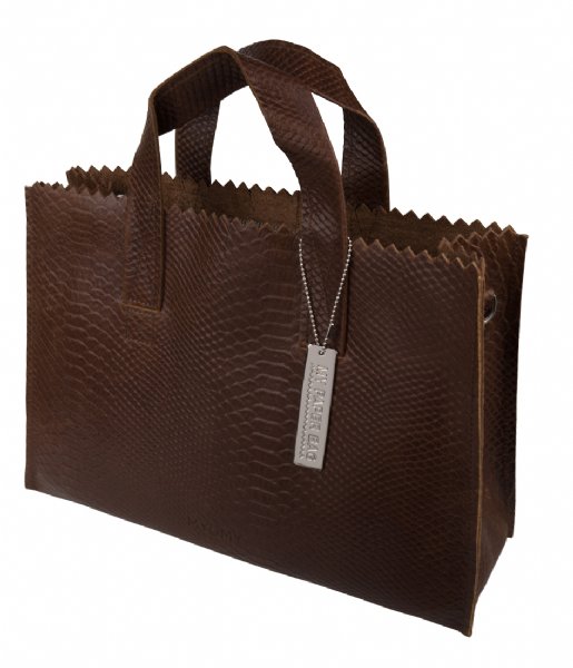 MYOMY Shoulder bag My Paper Bag Handbag Crossbody anaconda brandy (10673048)