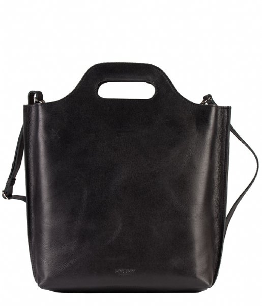 MYOMY Shopper My Carry Bag Shopper Medium hunter waxy black (80781162)