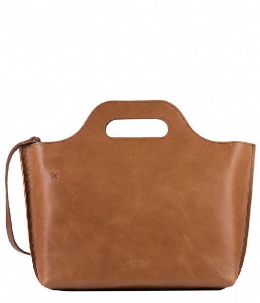 MYOMY  Carry Handbag hunter waxy cognac (80081237)