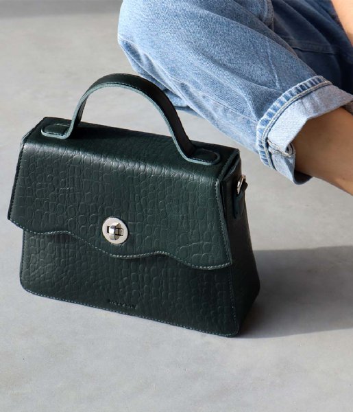 MYOMY  Rose Handbag Mini Croco Green (72)
