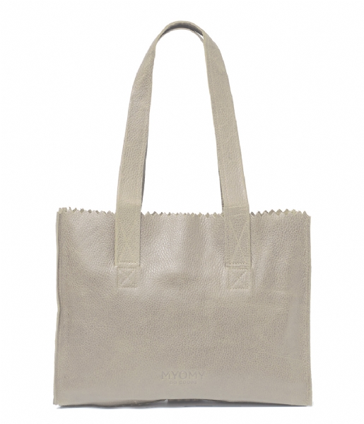 MYOMY Shoulder bag MY PAPER BAG Handbag rambler grey (10573096)