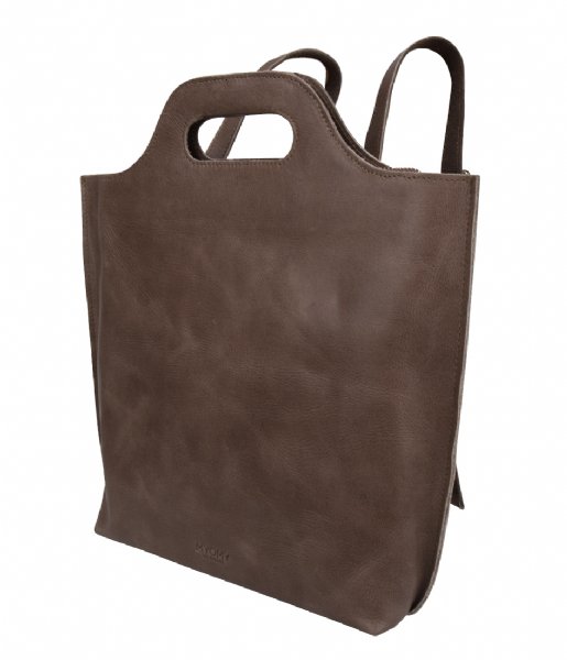 MYOMY Everday backpack My Carry Bag Back Bag Medium hunter waxy taupe (80891239)