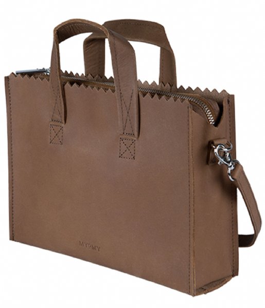 MYOMY Crossbody bag My Paper Bag Mini Handbag Crossbody hunter mid brown (10760001)