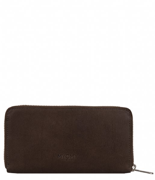 MYOMY Zip wallet My Paper Wallet Large waxy taupe (10161239)