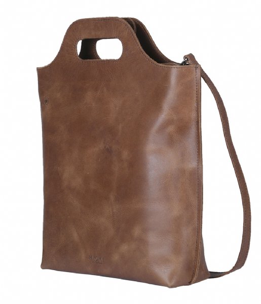 MYOMY Shopper My Carry Bag Shopper Medium hunter waxy original (80781166)