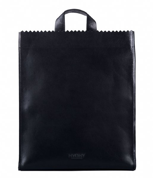 MYOMY Everday backpack My Paper Bag Back Bag Medium hunter waxy black (10891162)