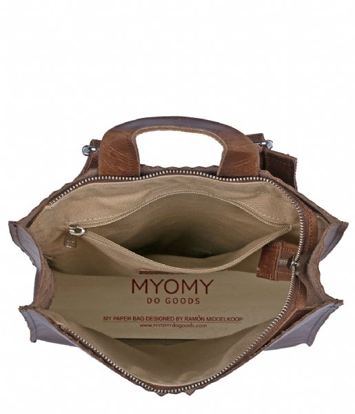 MYOMY Everday backpack My Paper Bag Back Bag Medium hunter waxy original (10891166)