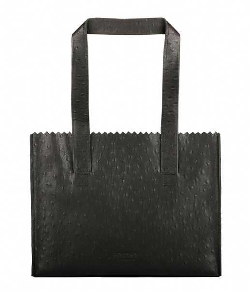MYOMY Shoulder bag MY PAPER BAG Handbag ostrich black (10571302)