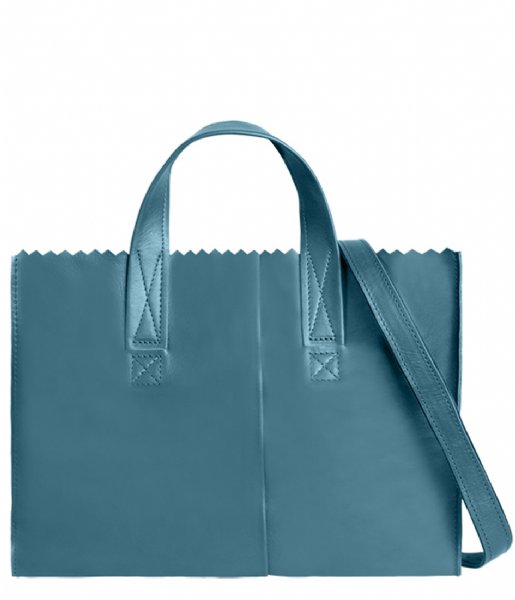 MYOMY Shoulder bag My Paper Bag Handbag Crossbody Petrol (1067-83)