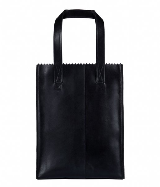 MYOMY Shoulder bag My Paper Bag Zipper Long Handles New mix anaconda & waxy black (10271708)