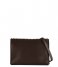 MYOMY Crossbody bag My Paper Bag Mini  boarded dark brown (1051-6067)