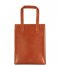 MYOMY Shoulder bag My Paper Bag Zipper Long Handles New hunter waxy cognac (1027-6034)