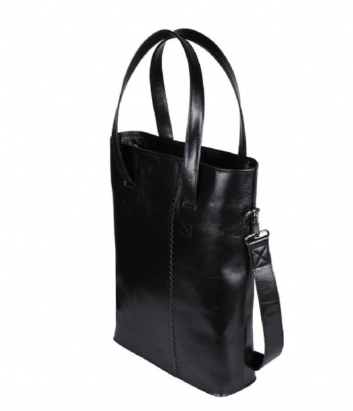MYOMY Shoulder bag My Paper Bag Wrapped Office 15 Inch hunter waxy black (2127-1162)
