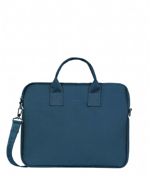 MYOMY Laptop Shoulder Bag My Philip Laptop Bag Vegan 15 Inch blue (70123-85MN)