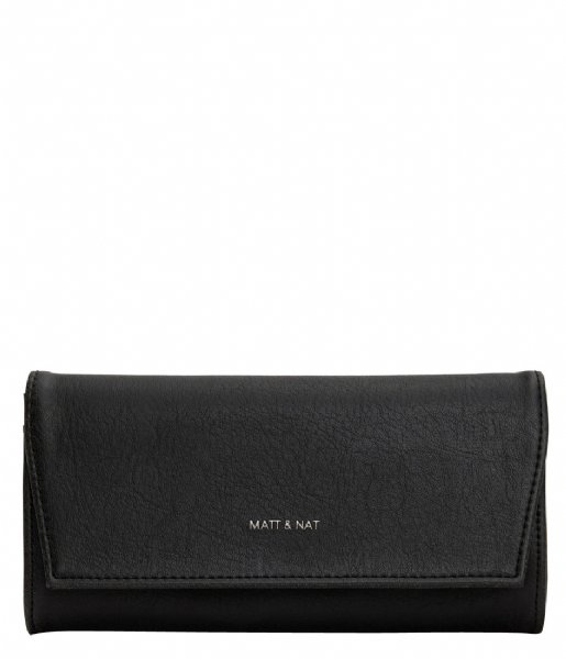 Matt & Nat Flap wallet Vera Vintage black