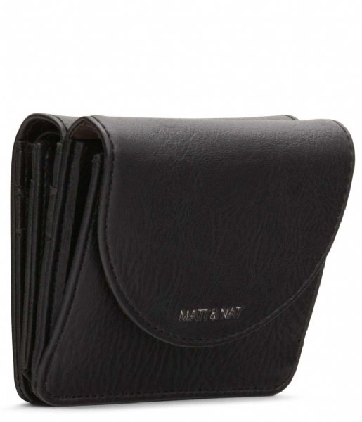 Matt & Nat Zip wallet Farre Dwell Wallet black
