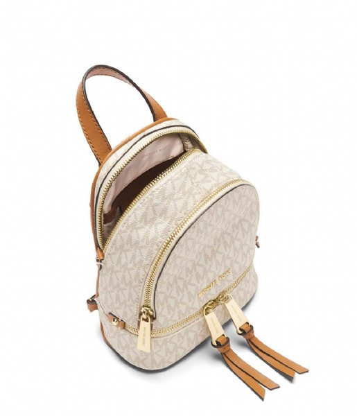 Michael Kors Everday backpack Rhea Zip Xtra Small Messenger Backpack Vanilla (150)