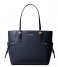 Michael Kors  Voyager EW Signature Tote admiral & gold hardware