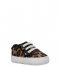 Michael Kors Kids Sneaker Baby Leigh Leopard Chain Mesh