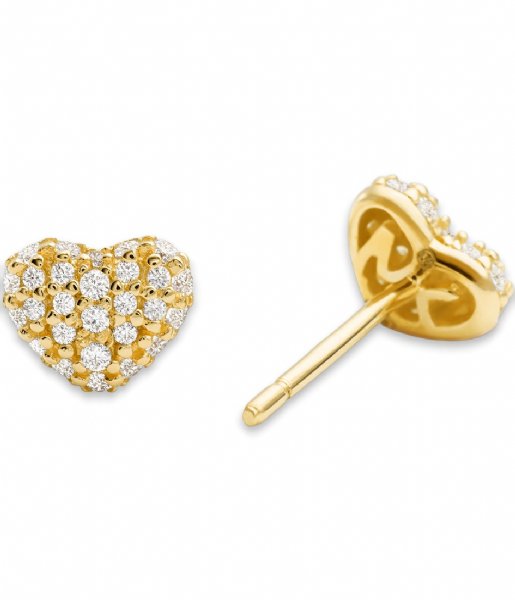 Michael Kors Earring Hearts MKC1119AN710 Gold colored