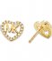 Michael Kors Earring Hearts MKC1243AN710 Gold colored