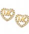 Michael Kors Earring Hearts MKC1243AN710 Gold colored