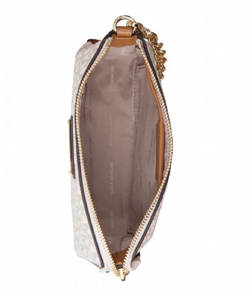 Michael Kors Shoulder bag Jet Set Medium Chain Pouchette vanilla & gold hardware