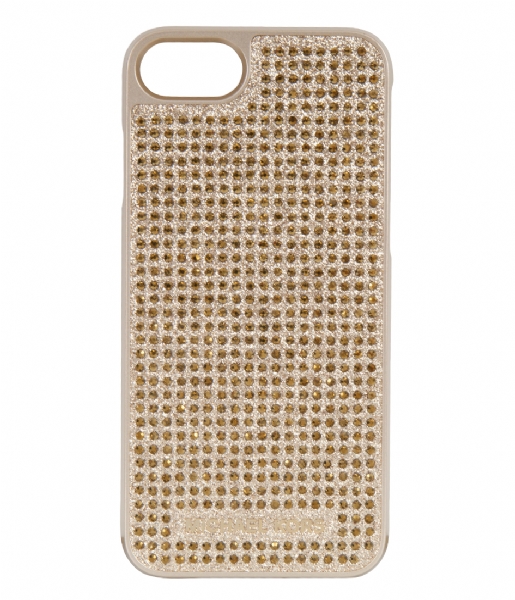 Michael Kors Smartphone cover Electronic Novelty iPhone 7 Cover Letters gold & gold colored hardware