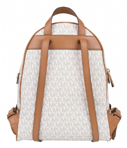 Michael Kors Everday backpack Rhea Zip Medium Backpack vanilla & gold colored hardware