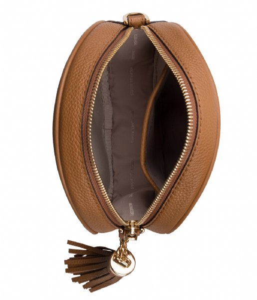 Michael Kors Crossbody bag Medium Canteen Bag acorn & gold hardware