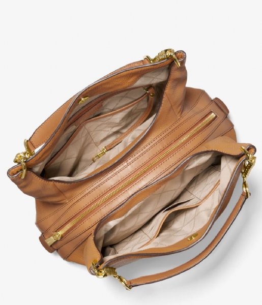 Michael Kors Shoulder bag Lillie Large Shoulder Tote acorn & gold colored hardware