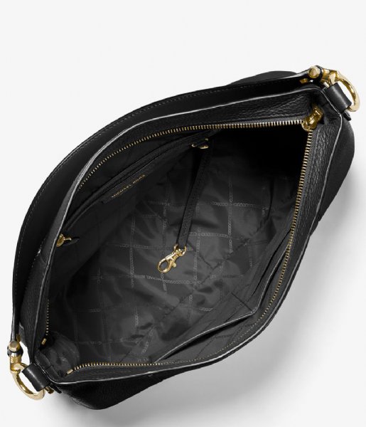 Michael Kors Shoulder bag Brook Large Shoulder Bag black & gold colored hardware
