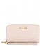 Michael Kors Zip wallet Jet Set Large Flat Phone Case soft pink & gold colored hardware