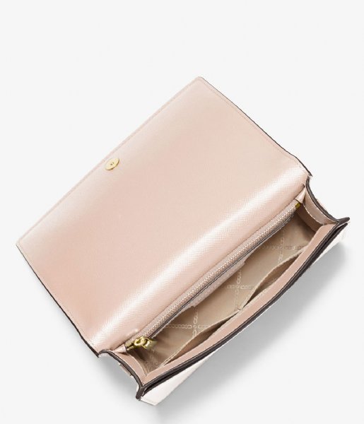 Michael Kors Crossbody bag Jet Set Large Full Flap Chain Crossbody soft pink & gold hardware