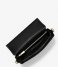 Michael Kors Crossbody bag Jet Set Large Full Flap Crossbody black & gold hardware